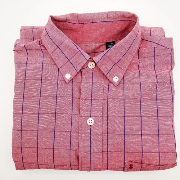 Izod | Shirts | Izod Mens Button Down Cotton Shirt Red Plaid | Poshmark Izod | Shirts | Izod Mens Button Down Cotton Shirt Red Plaid | Poshmark